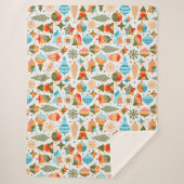 Moderne Chirsmtas Sherpadecke (Vorderseite)