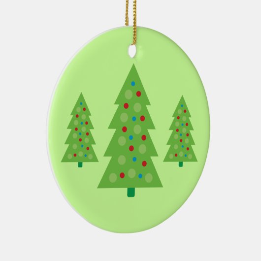 Moderne Christbaumkunst Keramik Ornament (Rechts)