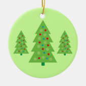 Moderne Christbaumkunst Keramik Ornament (Vorne)