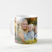 Moderne Christliche Faith-Tasse Kaffeetasse (Vorderseite Links)
