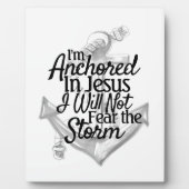 Moderne Christliche Küstenankerarbeiten Fotoplatte (Vorderseite)