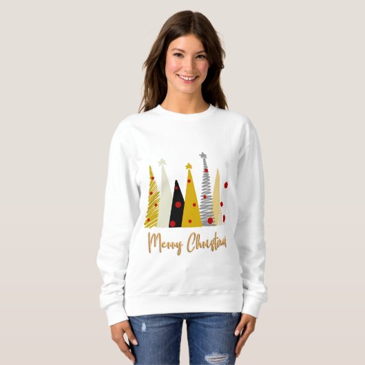 MODERNE CHRISTMAS SWEATSHIRT (Vorne ganz)