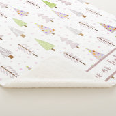 Moderne Christwaldbäume Rosa Mauve Name Sherpadecke (3/4)