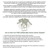 Moderne Citrus Orange Kleine Süsse Kinderdusche Einladung