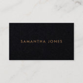 Moderne Classic Personalisiert Mini Business Card Visitenkarte (Vorderseite)