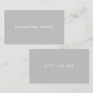 Moderne Classic Personalisiert Mini Business Card Visitenkarte
