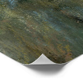 Moderne Cliff Edges Abstrakte Landschaftsmalerei Poster (Ecke)