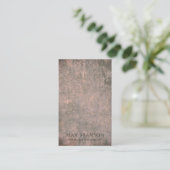 Moderne Coca Brown-Netzklassekarte Visitenkarte (Stehend Vorderseite)