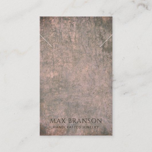 Moderne Coca Brown-Netzklassekarte Visitenkarte (Vorderseite)