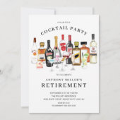 Moderne Cocktail-Party Einladung (Vorderseite)
