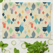 Moderne Cocktails aus dem Mittelalter Geschirrtuch (Gefaltet)