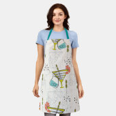 Moderne Cocktailstunde aus dem Mittelalter Schürze (Getragen)