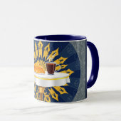 Moderne Coffee-Bar-Deco-Ästhetik Personalisiert Tasse (VorderseiteRechts)