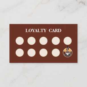 Moderne Coffee Calkboard gefaltete Briefmarke Visitenkarte