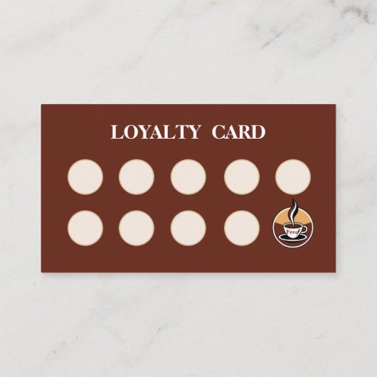 Moderne Coffee Calkboard gefaltete Briefmarke Visitenkarte (Rückseite)