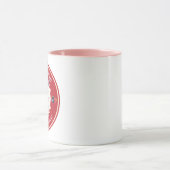 Moderne Cold Smoothies Fruchtsaftwerkstatt Name Tasse (Zentrum)