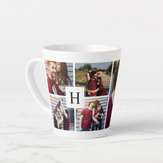 Moderne Collage 5-Foto Milchtasse (Linke Ecke)