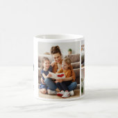 Moderne Collage-Foto- & Frohe Muttertagsgeschenke Kaffeetasse (Mittel)