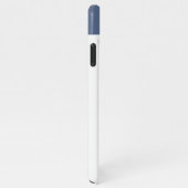 Moderne Collage Fotos Blue Best Fathers Geschenk iPhone Hülle (Rechte Seite)