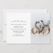 Moderne Collage individuell anpassbares Multi 10 F Save The Date (Rückseite)