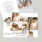 Moderne Collage individuell anpassbares Multi 10 F Save The Date