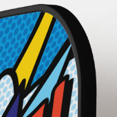 Moderne Comic-Buchhandlung BOOM Pickleball Schläger (Linke Seite)