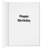 Moderne Comic Dirt Bike Grußkarte (Innen (Rechts))