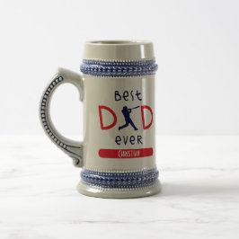 Moderne Coole Baseball Best Vater Jeden Tag Tasse