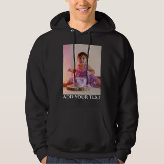 Moderne coole benutzerdefinierte Foto-Geburtstagsf Hoodie