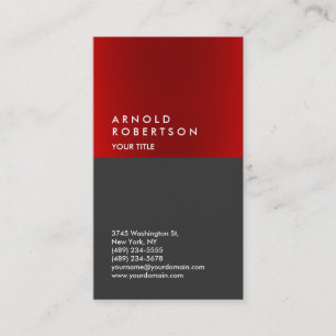 Moderne Coole Berufliche Business Card Visitenkarte