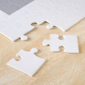 Moderne, coole, einfache, minimale Design-Liebe Ch Puzzle (Seite)