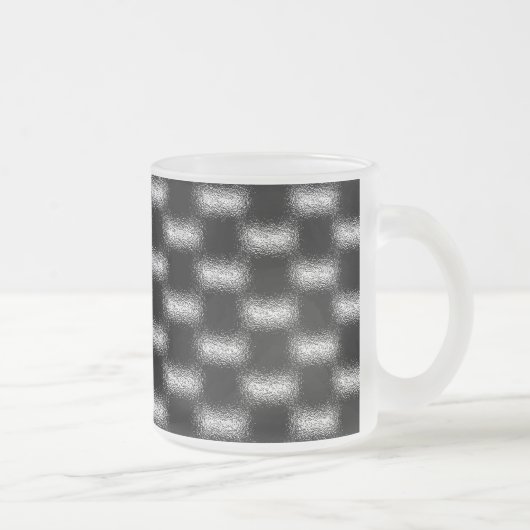Moderne, Coole, einzigartige Abstrakte Muster Mattglastasse (Rechts)
