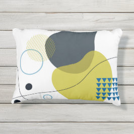 Moderne, coole, einzigartige, trendige Illustratio Kissen Für Draußen