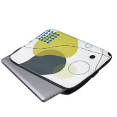 Moderne, coole, einzigartige, trendige Illustratio Laptopschutzhülle (Vorne Knopf)