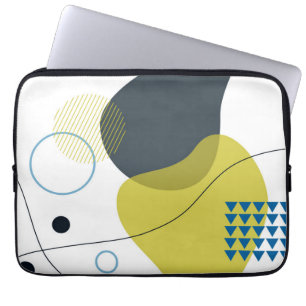 Moderne, coole, einzigartige, trendige Illustratio Laptopschutzhülle