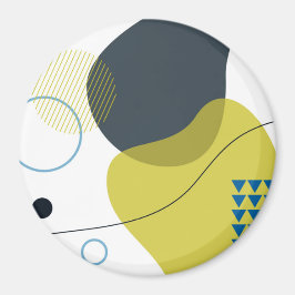 Moderne, coole, einzigartige, trendige Illustratio Magnet