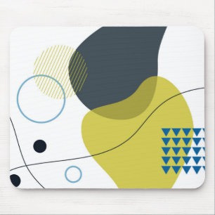 Moderne, coole, einzigartige, trendige Illustratio Mousepad