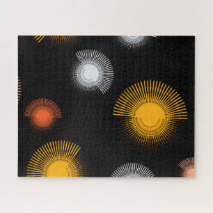 Moderne, Coole, einzigartige, trendige, urbane Pin Puzzle