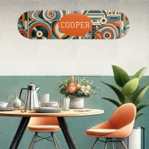 Moderne coole geometrische Formen skurrile psyched