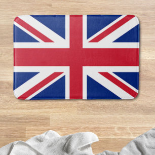 moderne coole Gewerkschaft Jack Flag London Mode Badematte