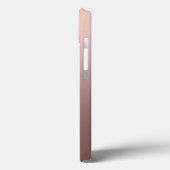 Moderne Coole Girl-Face-Silhouette Case-Mate iPhone Hülle (Rückseite / Links)