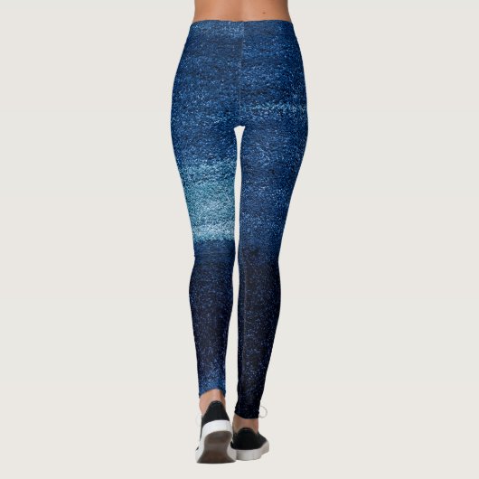 Moderne coole Jeans | Träume Abstrakte Leggings (Rückseite)