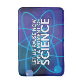 Moderne coole lustige Wissenschaftssprüche Badematte (Vorderseite Vertikal)