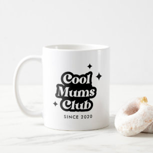 Moderne Coole Mütter Club Retro Vintage Groovy Kaffeetasse