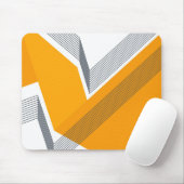 Moderne, coole, trendige, urbane, einfache geometr mousepad (Mit Mouse)