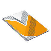 Moderne, coole, trendige, urbane, einfache geometr notizblock (Rechte Seite)