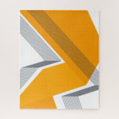 Moderne, coole, trendige, urbane, einfache geometr puzzle (Vertikal)