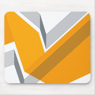 Moderne, coole, trendy, städtische, einfache mousepad