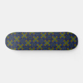Moderne Coole und trendige Dot Art Skateboard (Horizontal)