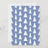 Moderne Coole Weihnachten Script Custom Foto Holid (Rückseite)